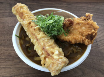 うどん居酒屋 江戸堀　大阪テイクアウト　カレーうどん